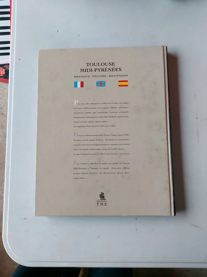 Livre Bienvenue Toulouse Midi-Pyrénées - photo numéro 2