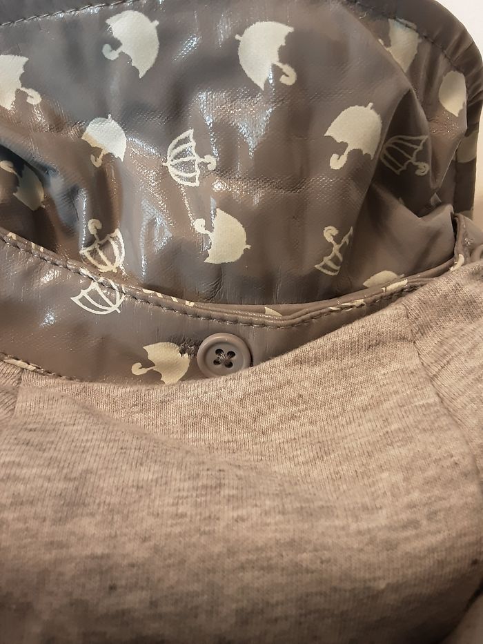 Manteau fille imperméable 18 mois - photo numéro 3