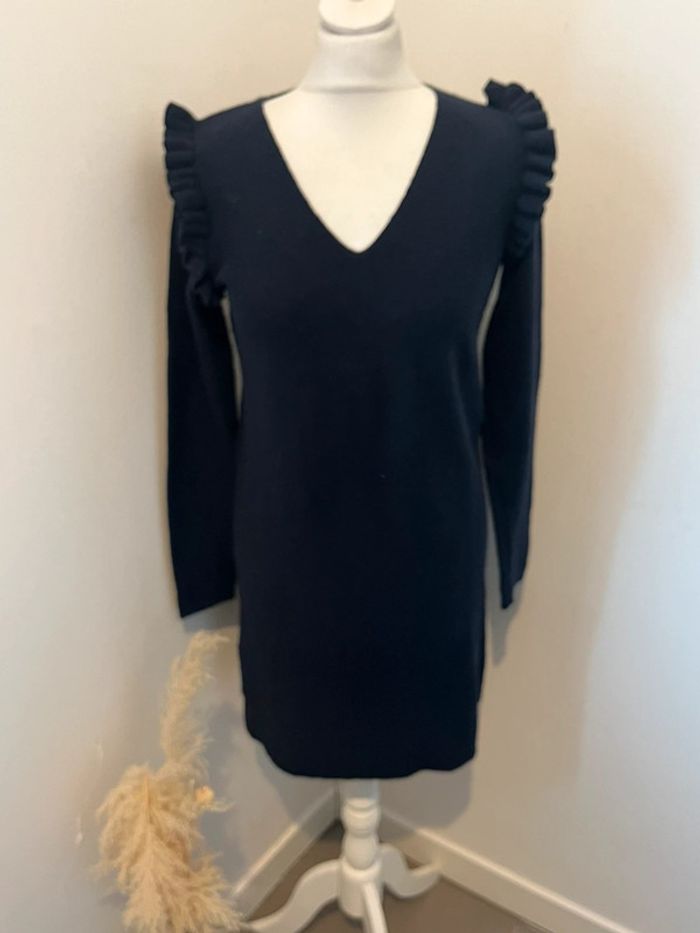 Robe en lainage marine Promod S