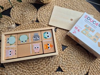 Jeu de domino bois