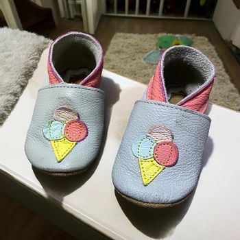 Chaussons souple cuir