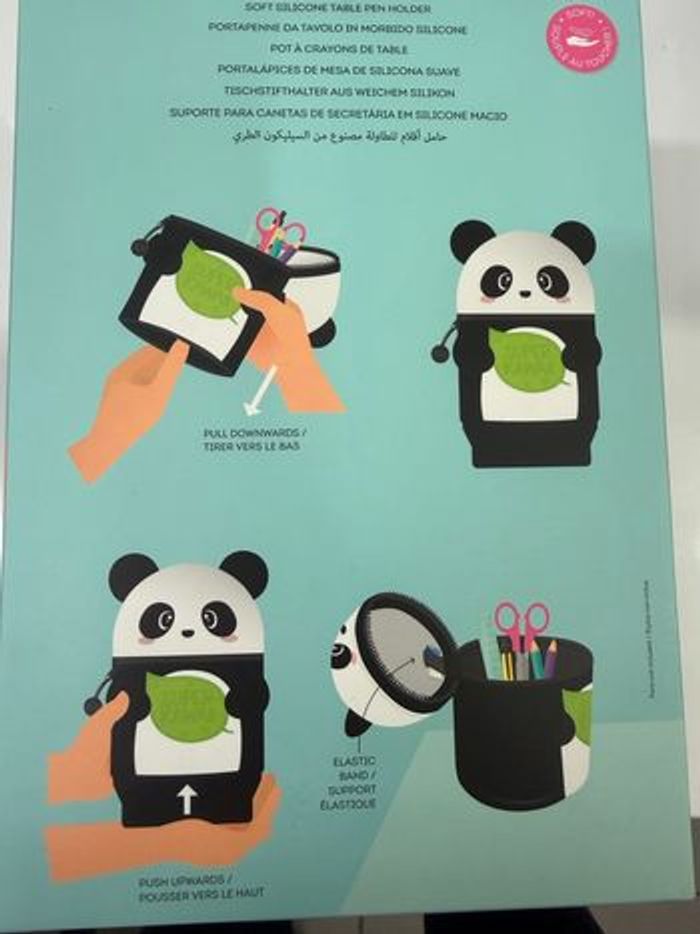 Super kawaii panda  xxl trousse - photo numéro 4