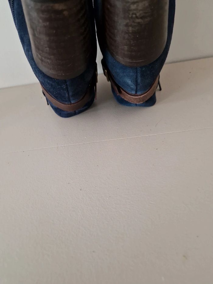 Bottines en dain 💙 - photo numéro 11