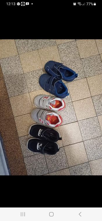 Lot 3 paires de baskets