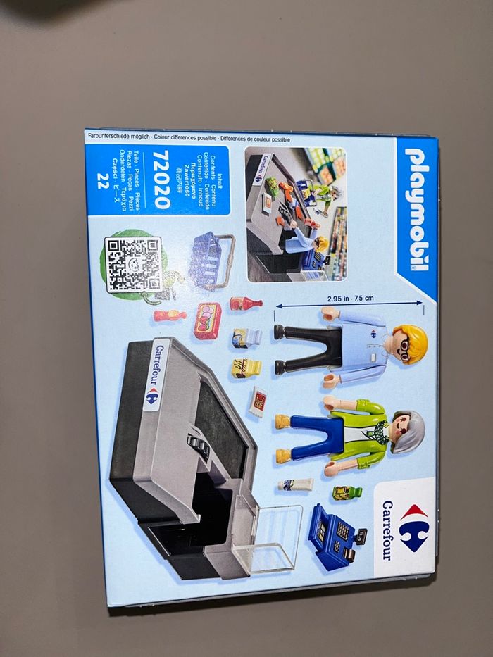 Playmobil Carrefour caissier - photo numéro 2