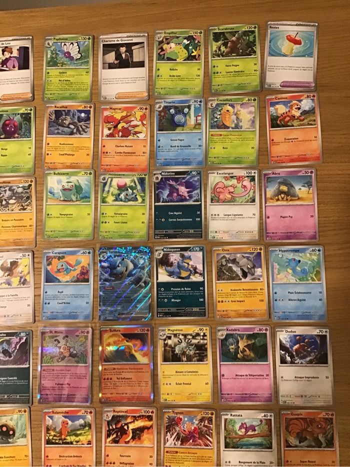 Lot 68 cartes Pokémon 151 neuves bundle tortank ex EV3.5 holo - photo numéro 4