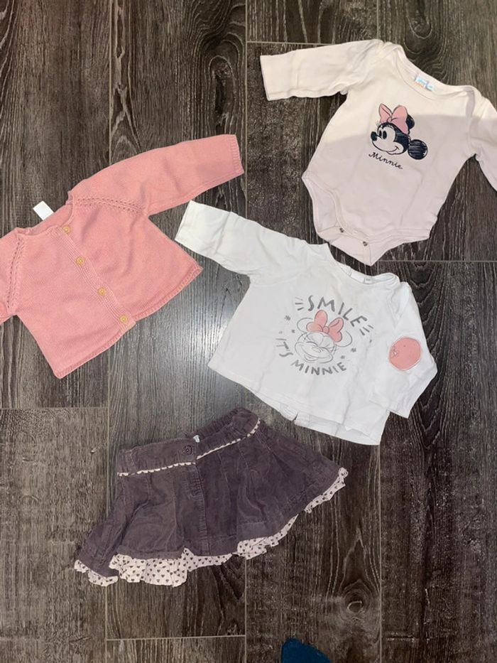 Ensemble jupe Minnie 9 mois