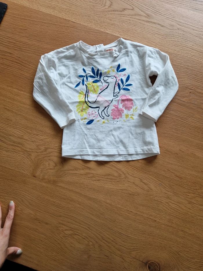 T-shirt manches longues 24 mois