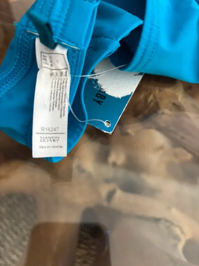 Haut de maillot de bain Maison Lejaby bleu 85C - photo numéro 8