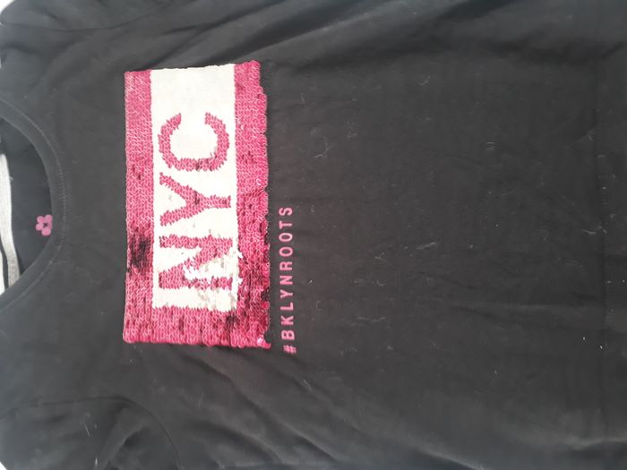 Tshirt paillette - photo numéro 2
