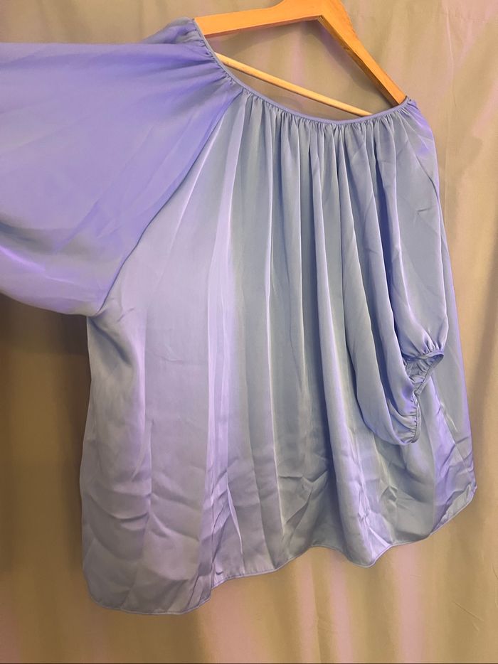 BLOUSE À NOUER OVERSIZE - photo numéro 5