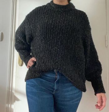 Pull chaud noir Xs