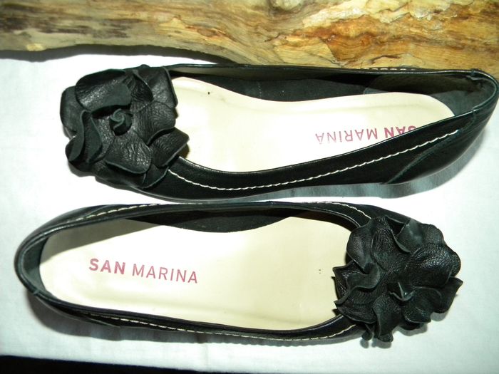 ballerines à talon T37 san marina - photo numéro 2