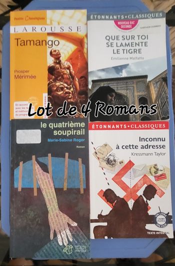 Inconnu à cette adresse, Que sur toi se lamente le tigre,Tamango, Le 4ème soupirail