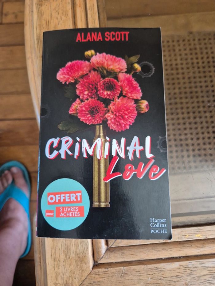 livre criminal love de Alana Scott