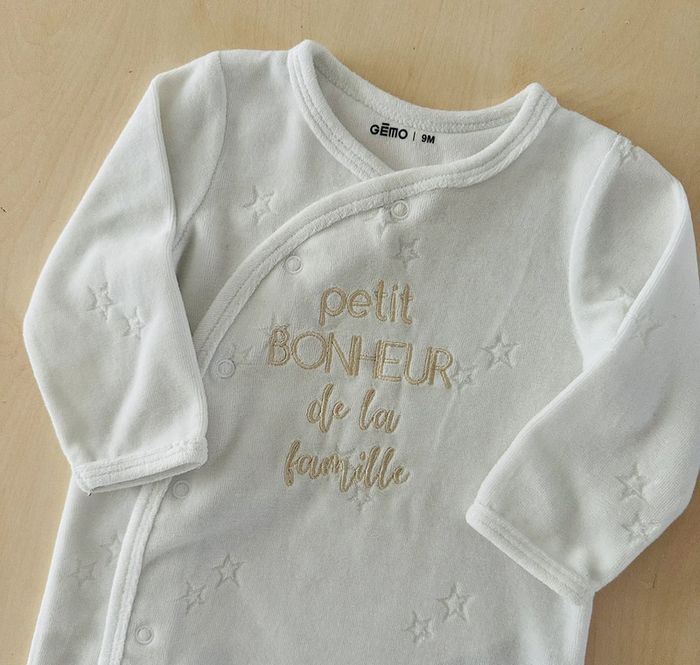 Pyjama gémo 9 mois 71 cm - photo numéro 2