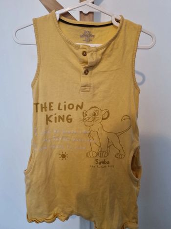 Combi short 18 mois simba