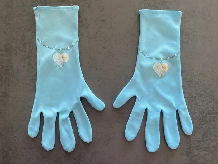 Gants bleu Elsa La Reine des Neiges Rubie’s