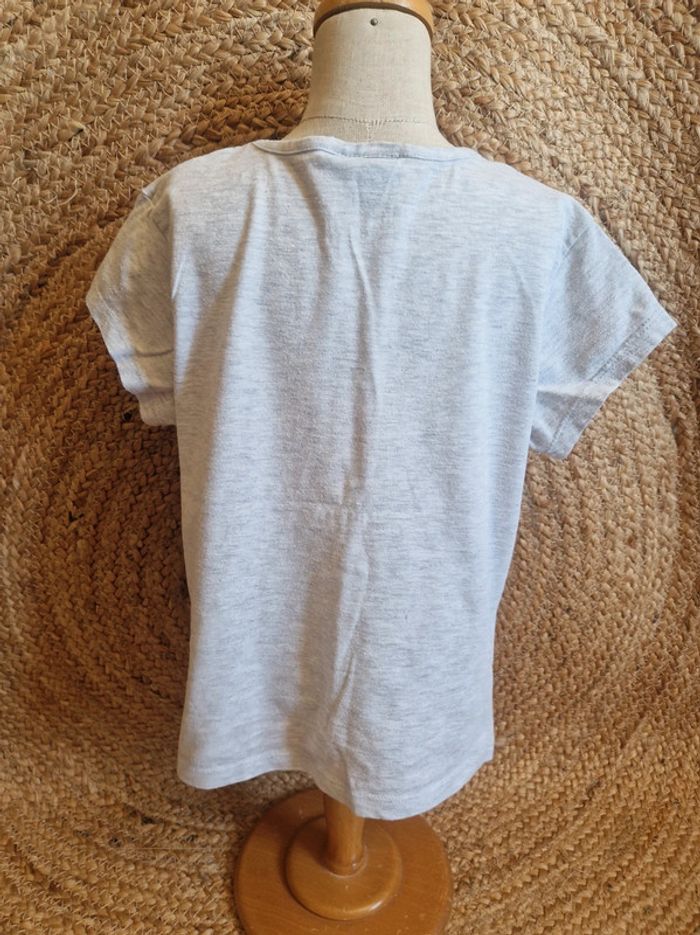 Jolie tee-shirt gris livre de la jungle fille disney 6 ans - photo numéro 2