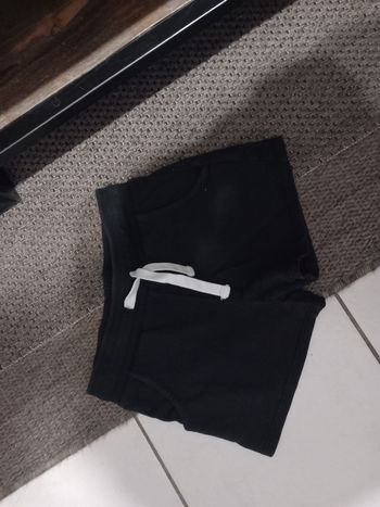 Shirt femme xs 34 noir taille élastique tbe 2