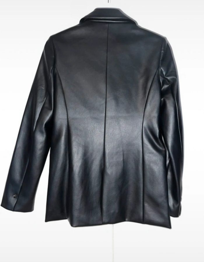 blazer en cuir - photo numéro 2