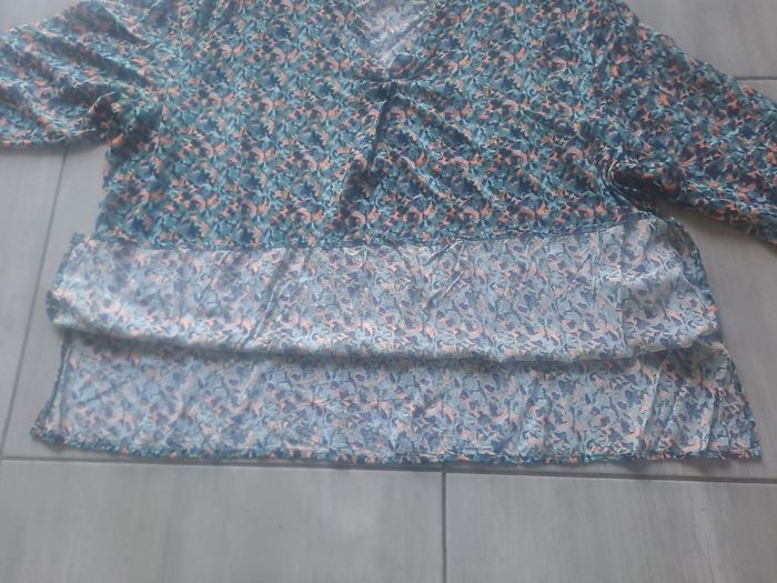 Blouse multicolore Gemo Taille 54 - photo numéro 9