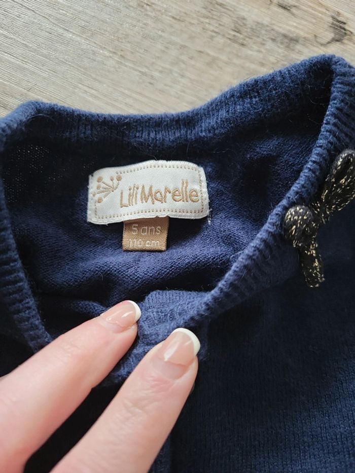 Lot 2 gilets fille 4 et 5 ans Sergent Major et Lili Marelle - photo numéro 5