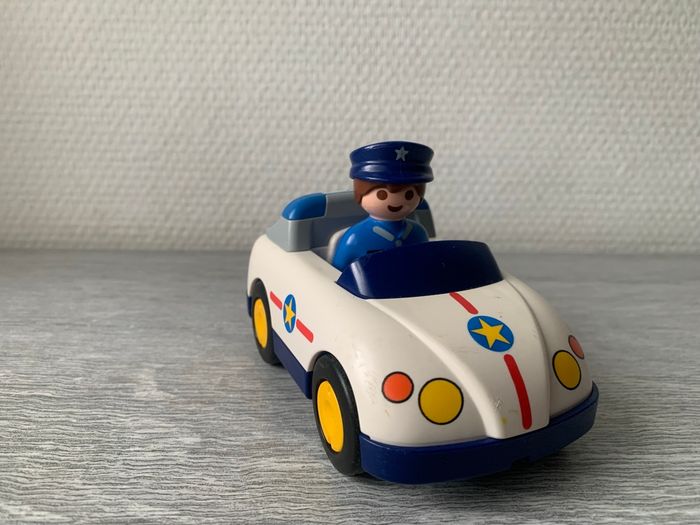 Voiture de police Playmobil 123