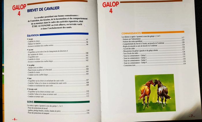 Livre cours équitation / hypologie galop 1 à 4 - photo numéro 7