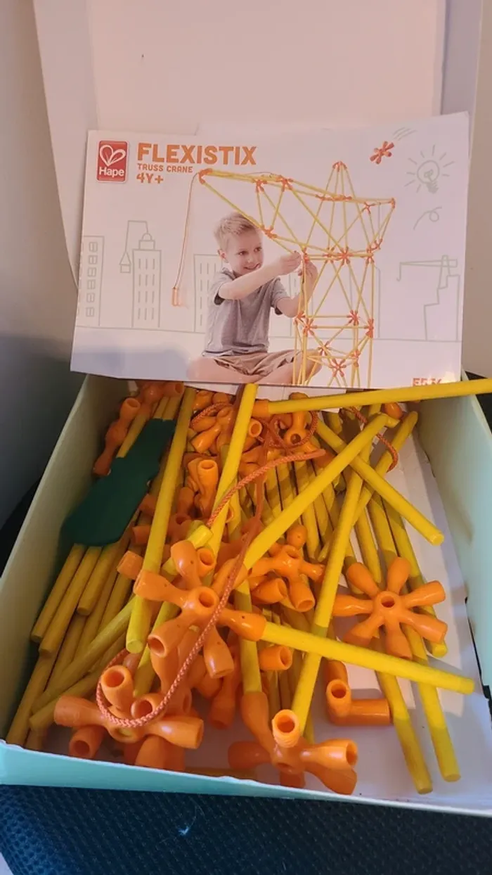 Hape - Grue à Treillis Flexistix boite non neuve - photo numéro 3