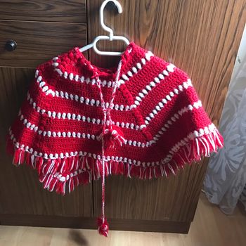 Poncho fait main