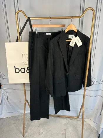 Ensemble pantalon tailleur noir Ba&sh T3 / 42 neuf