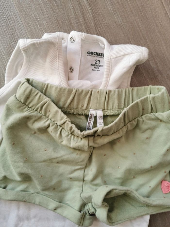 Ensemble short fille 23 mois - photo numéro 2