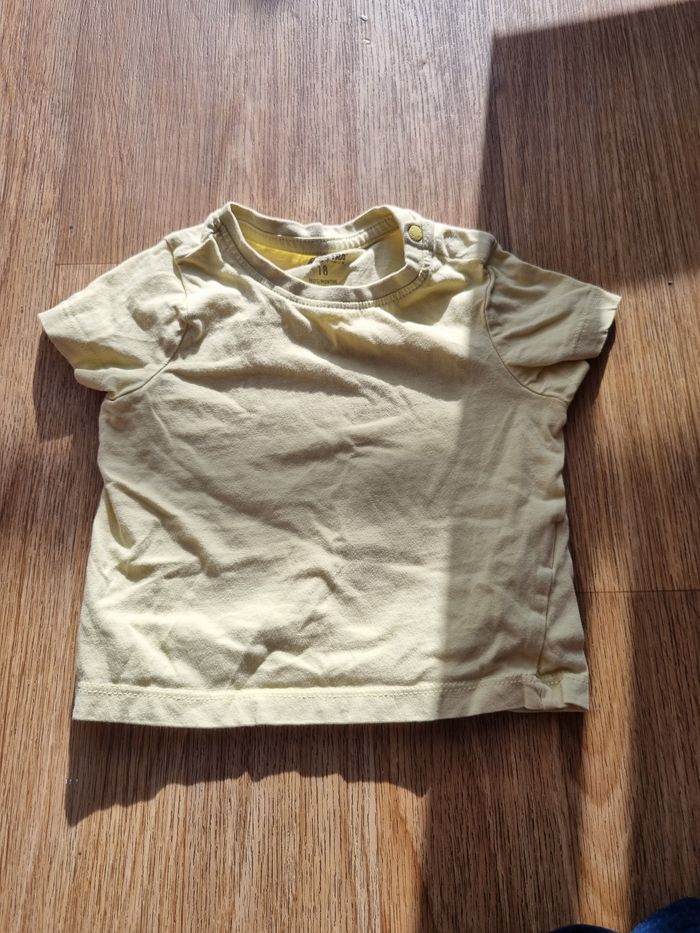 T-shirt basique jaune - Orchestra - 18 mois - photo numéro 1