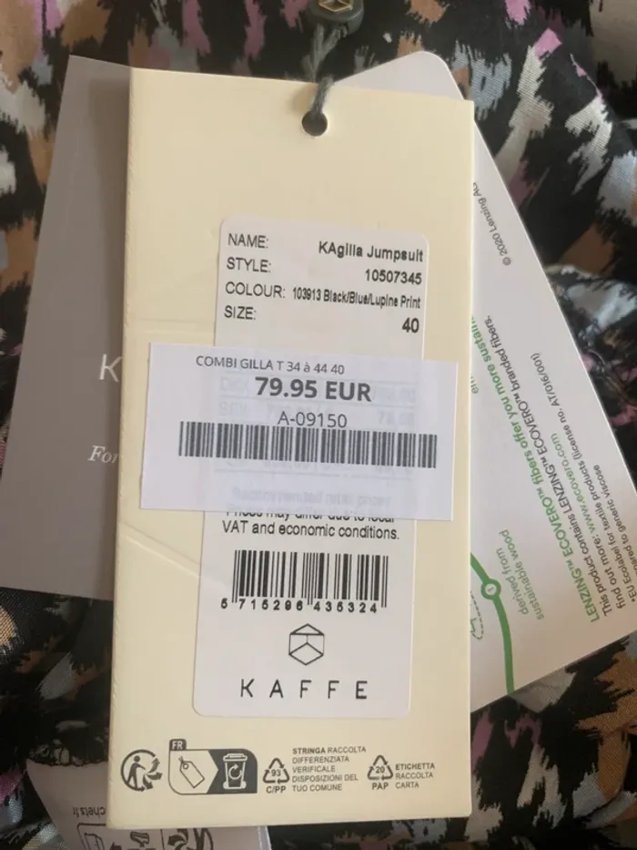 Kaffe combinaison T40 - photo numéro 6