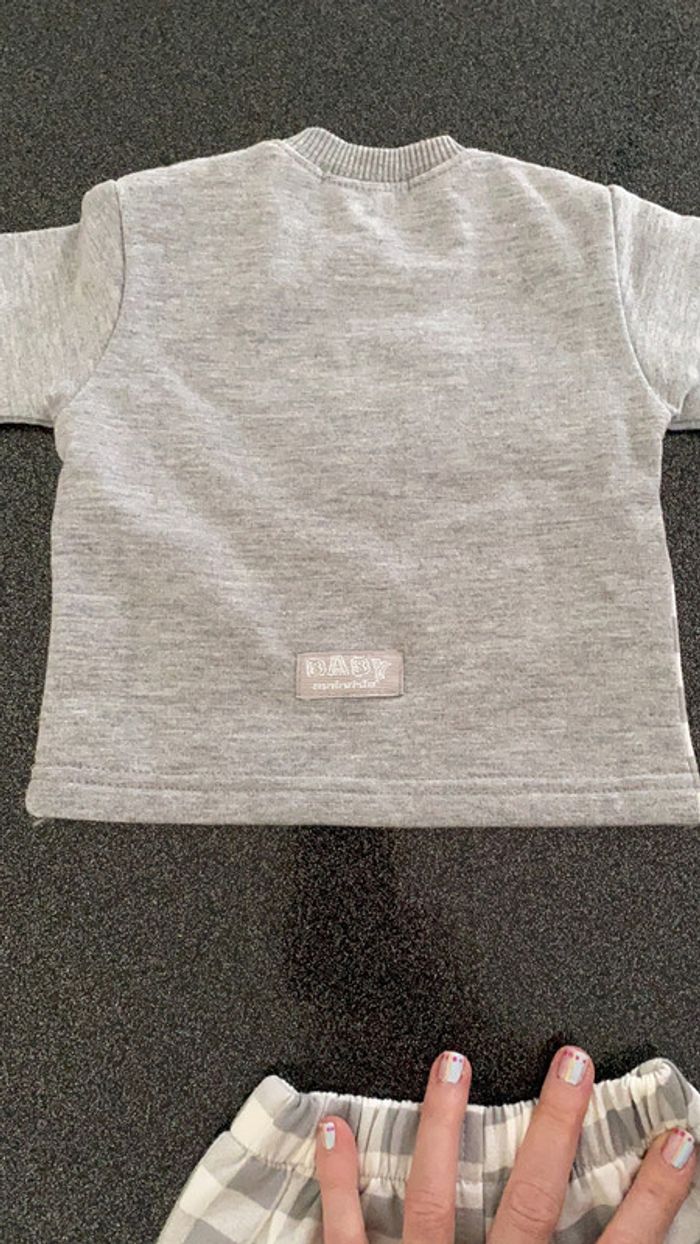 Ensemble pantalon sweat 6-9m - photo numéro 5