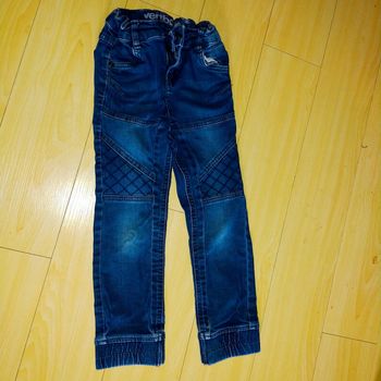 Jean bleu réglable a la taille Vertbaudet 5 ans