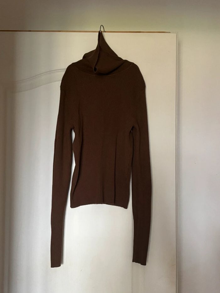 Top col roulé marron • Pimkie • Taille S
