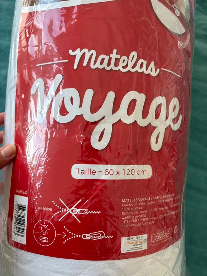 Matelas de Voyage pour Bébé - 60x120 cm Babysom - photo numéro 12