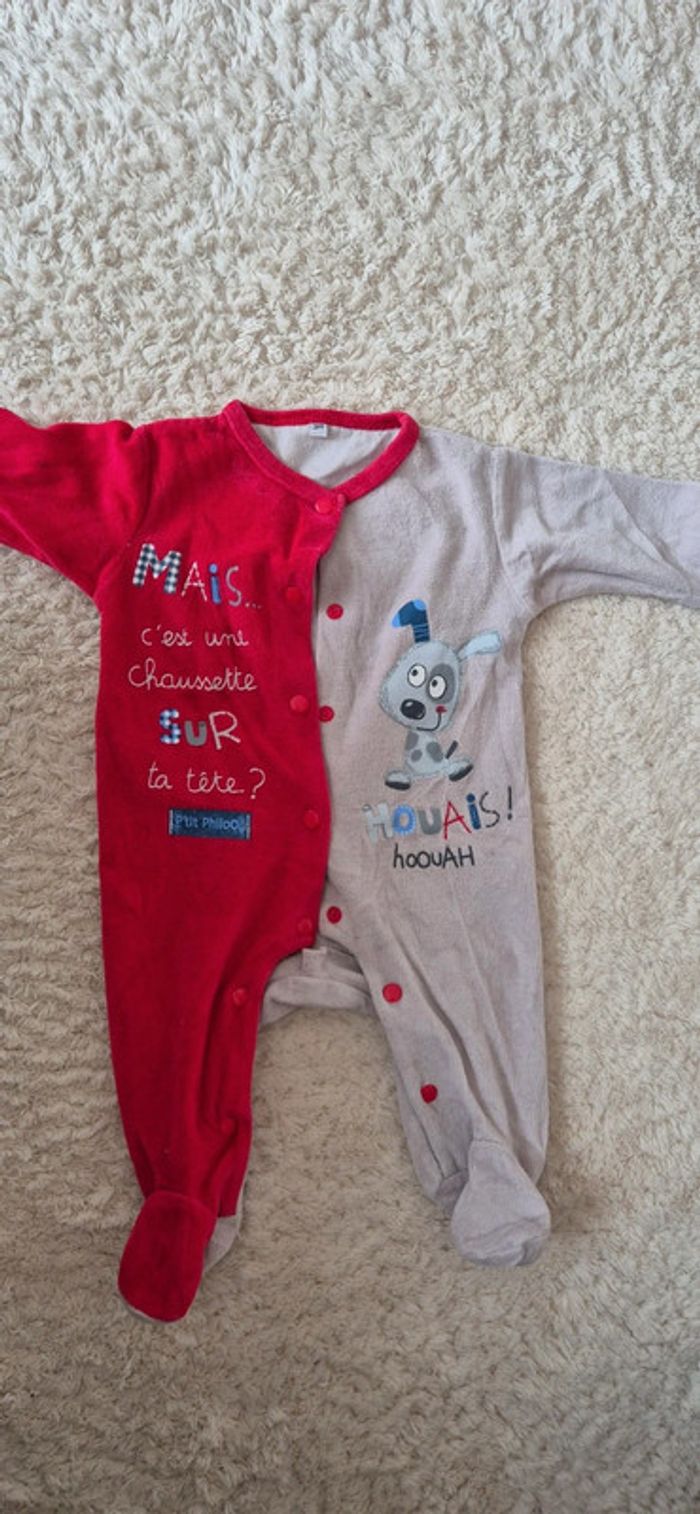 Lot de 10 pyjamas / dors bien chaud et léger 3 mois, berlingot petit kimbaloo orchestra primark - photo numéro 12