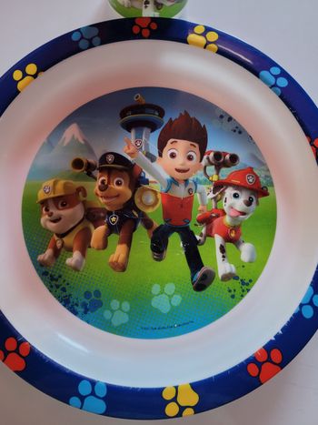 Assiette pat patrouille