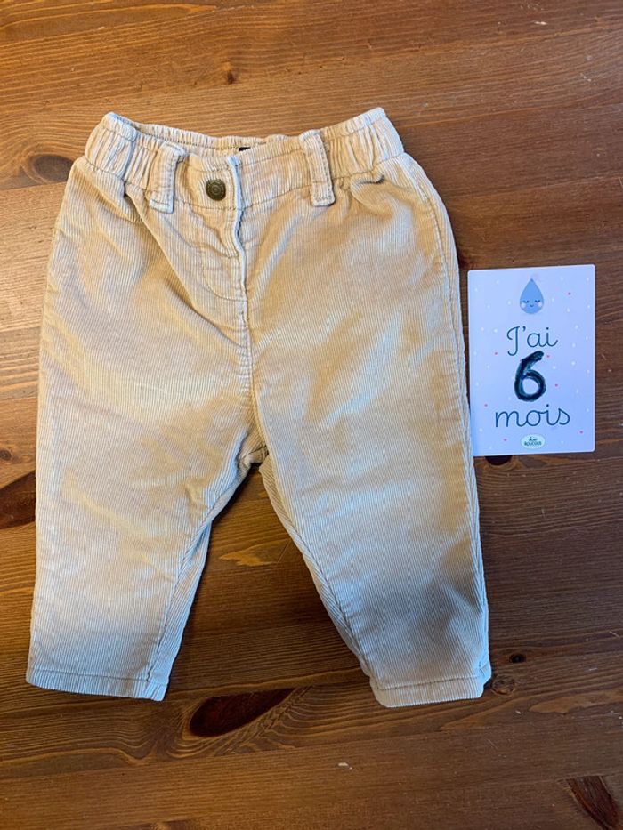 Ensemble bodie vert + pantalon velours beugz - photo numéro 3