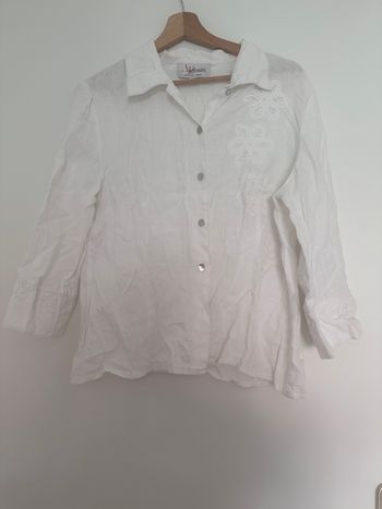 Chemisier blanc T4