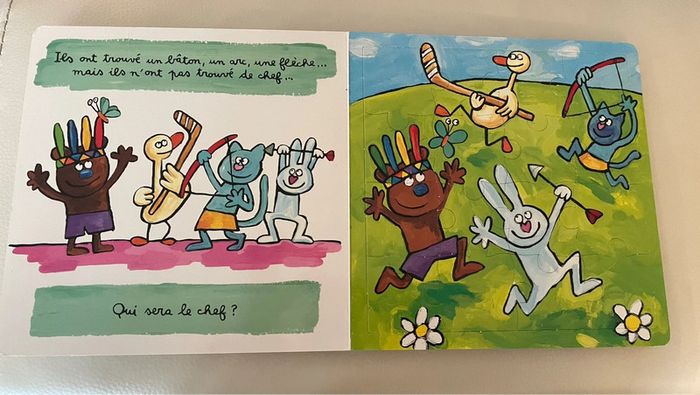 Livre puzzle - Anatole et ses copains - photo numéro 6