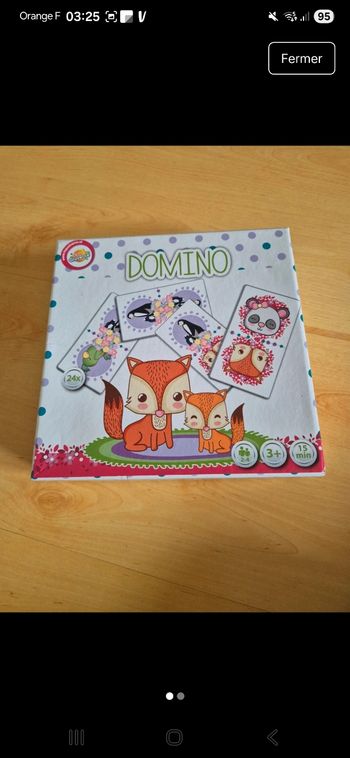 Domino animaux