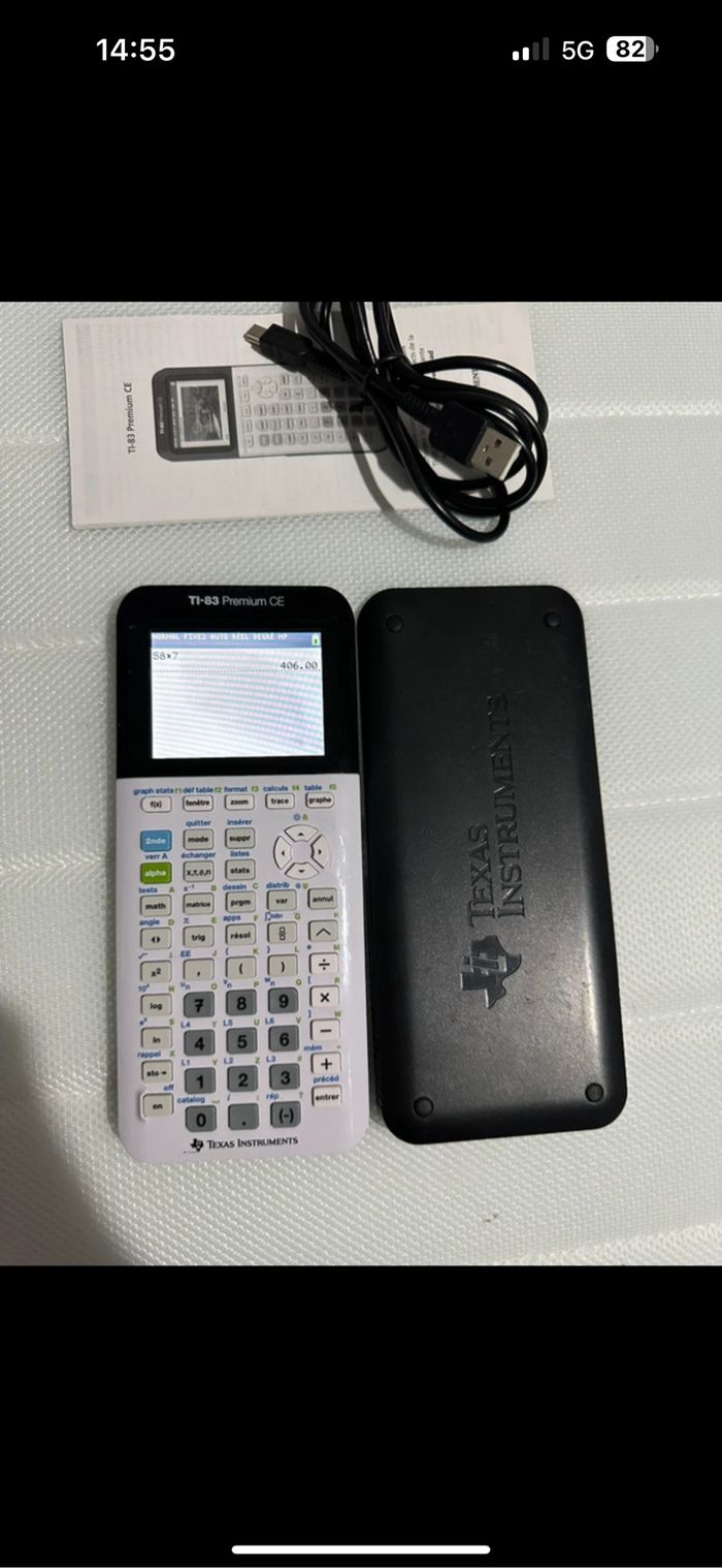 Calculatrice lycée texas instruments TI-83 premium CE - photo numéro 3