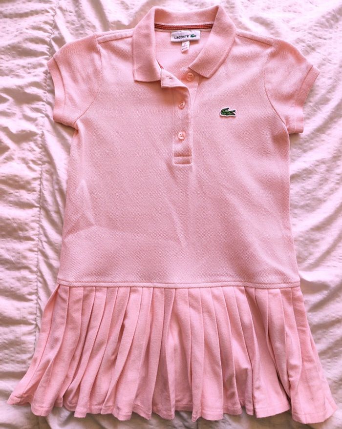 Robe polo fille 4 ans - Lacoste