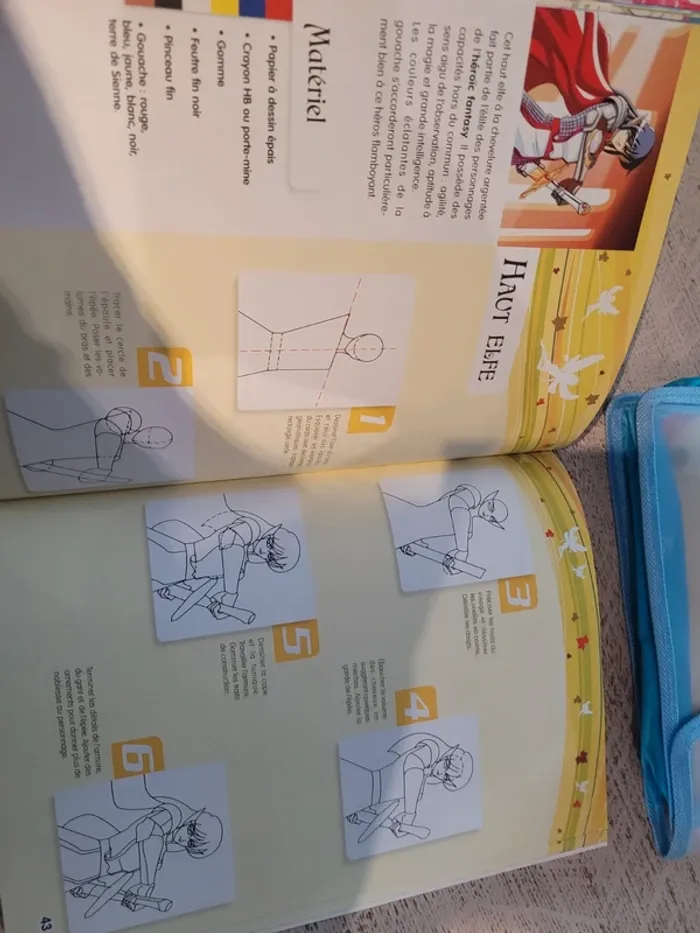 Livre dessine les mangas - photo numéro 3