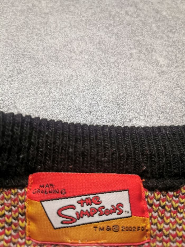 Pull vintage Simpsons Bart Année 2000 - photo numéro 5