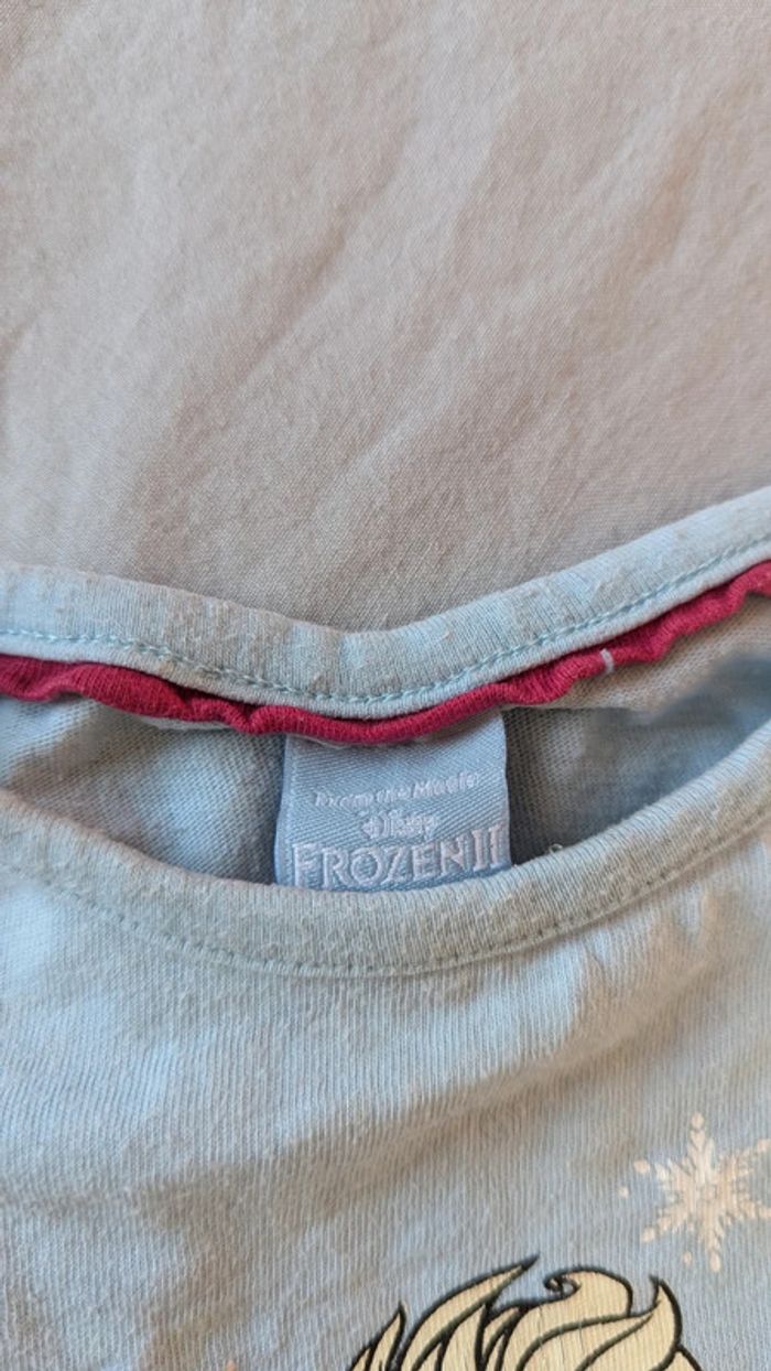 Pyjama léger long « reine des neiges » - photo numéro 2